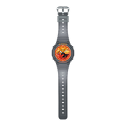 Casio GA-2100FLS-8A2ER - cinturino e cassa grigi - quadrante arancione